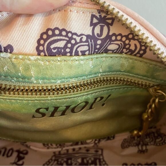 Y2K Vintage juicy couture velour purple and pink barrel shoulder bag - Picture 6 of 12